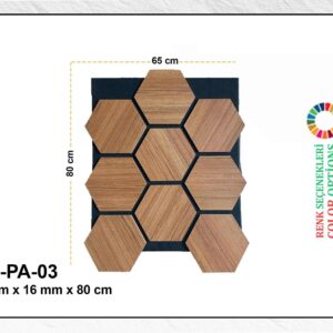 TEAK PETEK AKUSTİK PANEL