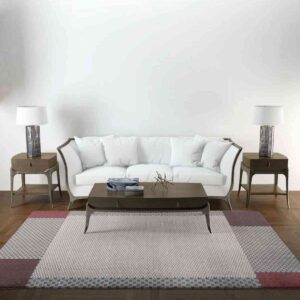 Renkli ve Modern Desenli Genç Odası Halısı ELYSEE