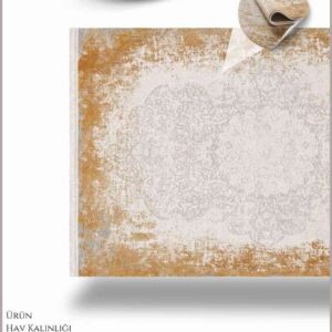 Yolluk ve Mutfak Halısı Özel Kesim ARMONİ GOLD