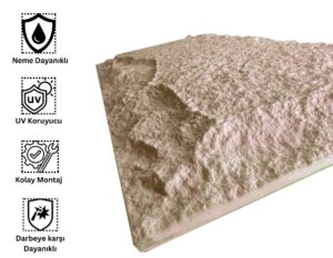 SANDSTONE KAYA GÖRÜNÜMLÜ POLİÜRETAN PANEL