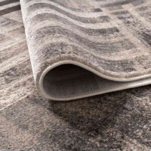 Geometrik ve Modern Desenli Genç Odası Halısı FONTE