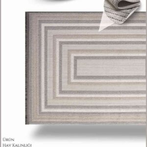 Geometrik ve Modern Desenli Özel Kesim Halı ORION