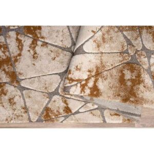 Geometrik ve Modern Desenli Genç Odası Halısı FONTE