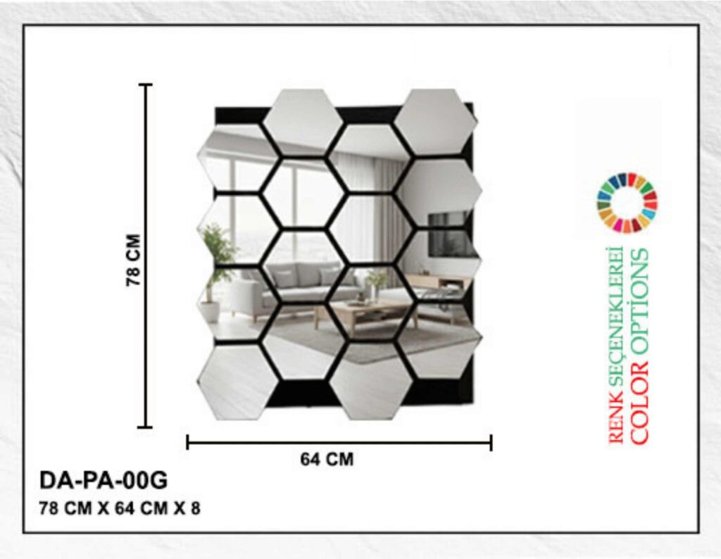 MAGRO GÜMÜŞ PETEK AKUSTİK PANEL