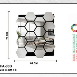 MAGRO GÜMÜŞ PETEK AKUSTİK PANEL